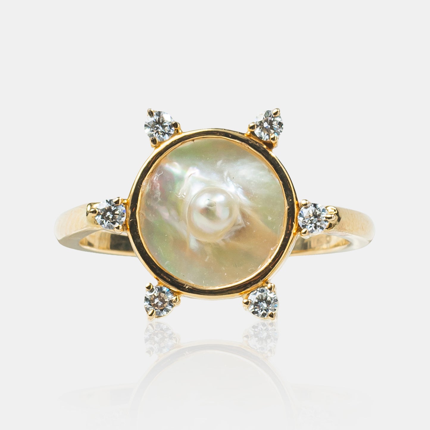 Mother of Pearl Ring