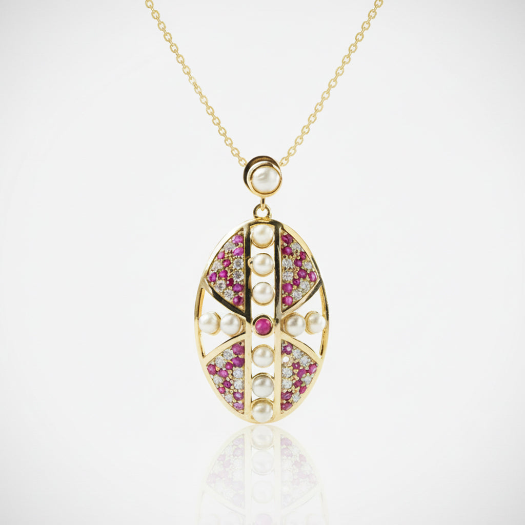 Dhai Ruby Necklace